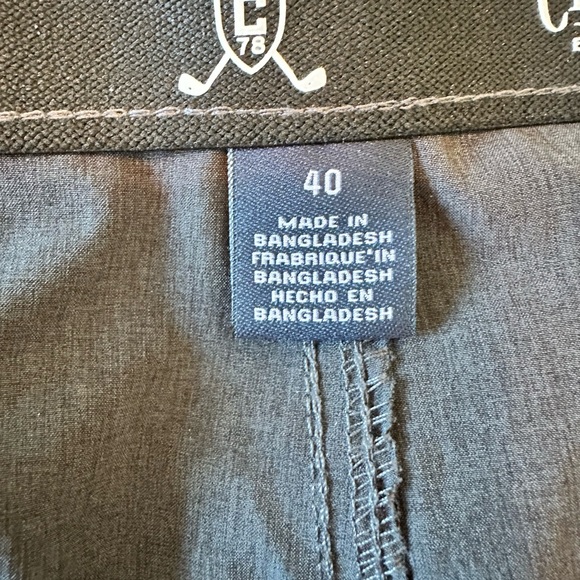CHAPS NWT Men’s Golf Shorts Size 40 Dark Grey - Picture 8 of 12
